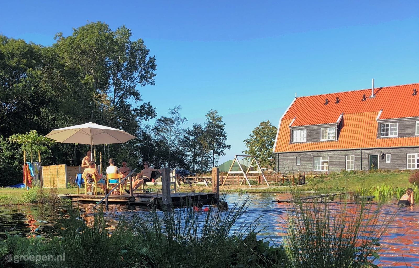 Vakantievilla Den Burg-Groepen